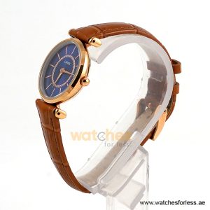 Alternative view of Lorus by Seiko Women’s Quartz Brown Leather Strap Blue Dial 28mm Watch RRW14FX9 (Shelf Leftover)