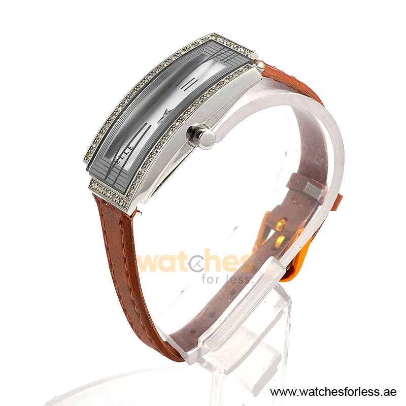 Elle Women’s Quartz Camel Brown Leather Strap White Dial 24mm Watch EL20113S02C/1 (Shelf Leftover) - Image 2