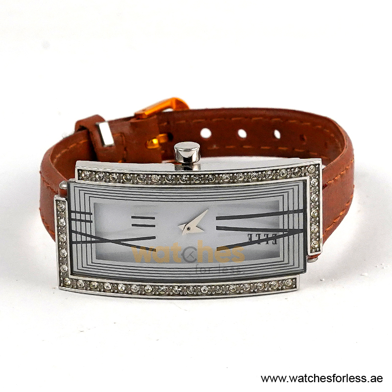 Elle Women’s Quartz Camel Brown Leather Strap White Dial 24mm Watch EL20113S02C/1 (Shelf Leftover) - Image 4