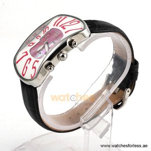 Alternative view of VINAVINA Women’s Quartz Black Leather Strap Multi Color Dial 33mm Watch RE16312/2 (Shelf Leftover)