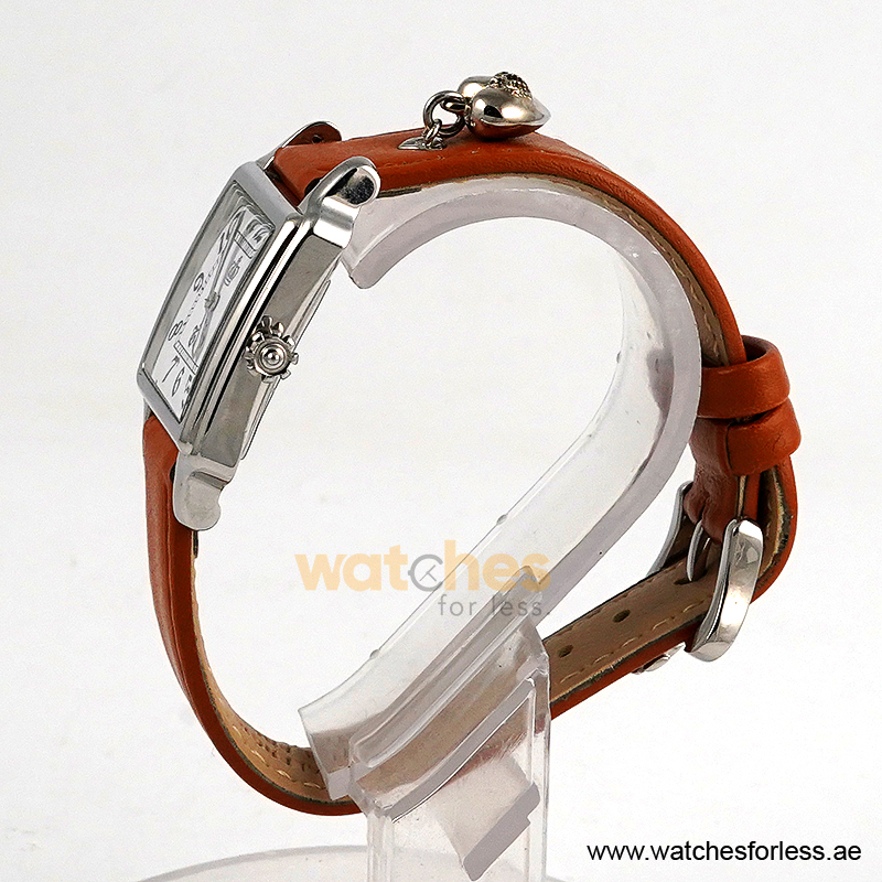 Juicy Couture Women’s Quartz Brown Leather Strap White Dial 29mm Watch 1900257 (Shelf Leftover) - Image 2