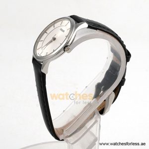 Alternative view of Pulsar by Seiko Women’s Quartz Black Leather Strap Silver Dial 30mm Watch PH8425X9 (Shelf Leftover)