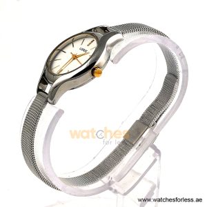 Alternative view of Lorus By Seiko Women’s Quartz Silver Stainless Steel Mesh Chain White Dial 29mm Watch RG235KX9 (Shelf Leftover)