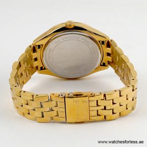 Alternative view of Michael Kors Women’s Quartz Gold Stainless Steel Gold Dial 38mm Watch MK4709/1 (Shelf Leftover)