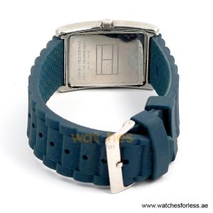 Tommy Hilfiger Men’s Quartz Dark Blue Silicone Strap White Dial 30mm Watch TH1421251197/1 (Shelf Leftover) - Image 3