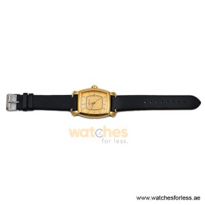 Pierre Cardin Men’s Quartz Black Leather Strap Gold Dial 36mm Watch PC10028/G14 (Shelf Leftover) - Image 4