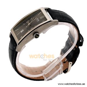 Alternative view of Hugo Boss Men’s Quartz Black Leather Strap Grey Dial 30mm Watch 1512386/1 (Shelf Leftover)