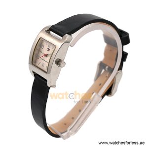 Alternative view of Tommy Hilfiger Women’s Quartz Black Leather Strap Silver Dial 20mm Watch 1780679/2 (Shelf Leftover)