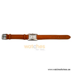 Tommy Hilfiger Women’s Quartz Camel Brown Leather Strap Mother of Pearl Dial 21mm Watch F80130/1 (Shelf Leftover) - Image 4