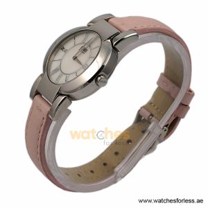 Alternative view of Hugo Boss Women’s Quartz Light Pink Leather Strap Mother Of Pearl Dial 35mm Watch 1502160/1 (Shelf Leftover)