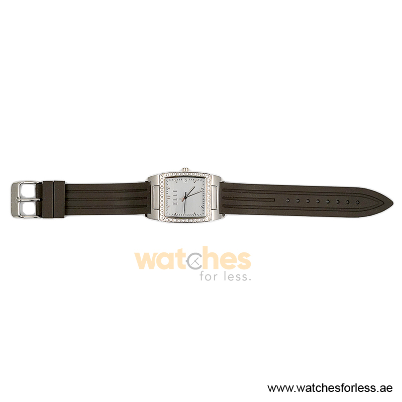 Elle Women’s Quartz Grey Silicone Strap Blue Dial 28mm Watch EL20052P02N/1 (Shelf Leftover) - Image 4