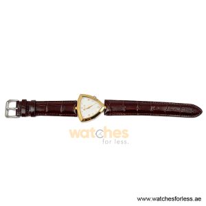 Elle Women’s Quartz Brown Leather Strap Mother of Pearl Dial 35mm Watch EL20017S03C/1 (Shelf Leftover) - Image 4