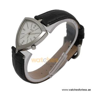 Alternative view of Elle Women’s Quartz Black Leather Strap Mother of Pearl Dial 35mm Watch EL20017S05C (Shelf Leftover)