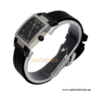 Alternative view of Elle Women’s Quartz Black Silicone Strap Black Dial 28mm Watch EL20052P02N (Shelf Leftover)
