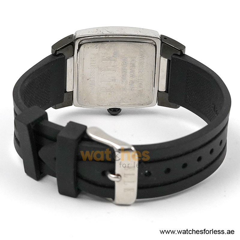 Elle Women’s Quartz Black Silicone Strap Black Dial 28mm Watch EL20052P02N (Shelf Leftover) - Image 3