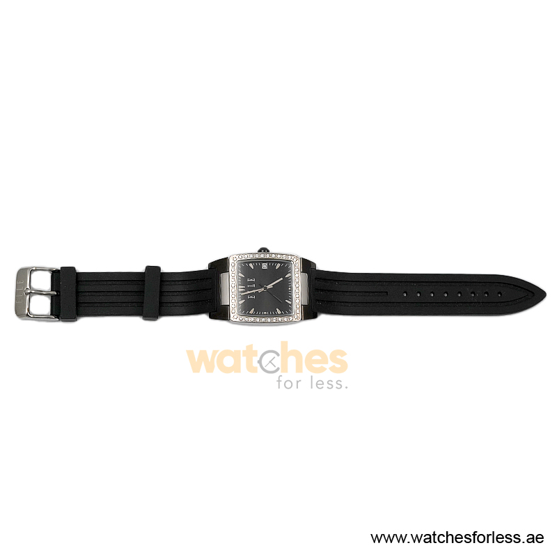 Elle Women’s Quartz Black Silicone Strap Black Dial 28mm Watch EL20052P02N (Shelf Leftover) - Image 4