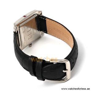 Elle Women’s Quartz Black Leather Strap Black Dial 32mm Watch EL20027S02C (Shelf Leftover) - Image 3