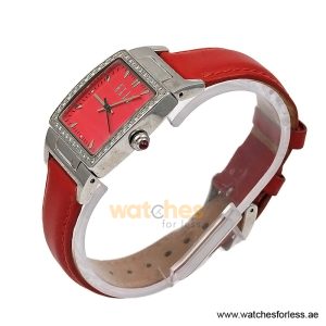 Alternative view of Elle Women’s Quartz Red Leather Strap Red Dial 23mm Watch EL20118P04N/2 (Shelf Leftover)