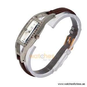 Alternative view of Elle Women’s Quartz Brown Leather Strap Mother of Pearl Dial 20mm Watch EL20001S01C/1 (Shelf Leftover)