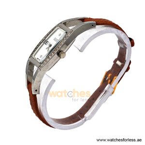 Alternative view of Elle Women’s Quartz Camel Brown Leather Strap White Mother Of Pearl Dial 20mm Watch EL20001S01C/4 (Shelf Leftover)