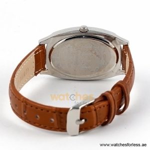 Elle Women’s Quartz Camel Brown Leather Strap Champagne Dial 28mm Watch EL20005S02C/1 (Shelf Leftover) - Image 4