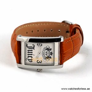 Juicy Couture Women’s Quartz Camel Brown Leather Strap White Dial 24mm Watch JC083142008/1 (Shelf Leftover) - Image 3