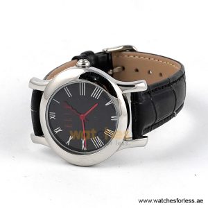 Elle Women’s Quartz Black Leather Strap Black Dial 38mm Watch EL20030S02N/1 (Shelf Leftover) - Image 3