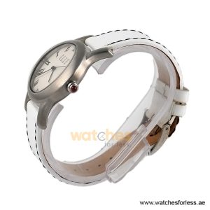 Alternative view of Elle Women’s Quartz White Leather Strap White Dial 38mm Watch EL20030S03N/2 (Shelf Leftover)
