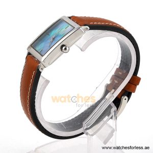Alternative view of Elle Women’s Quartz Brown Leather Strap Blue Mother Of Pearl Dial 26mm Watch EL20026S04C (Shelf Leftover)