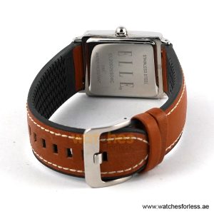 Elle Women’s Quartz Brown Leather Strap Blue Mother Of Pearl Dial 26mm Watch EL20026S04C (Shelf Leftover) - Image 4