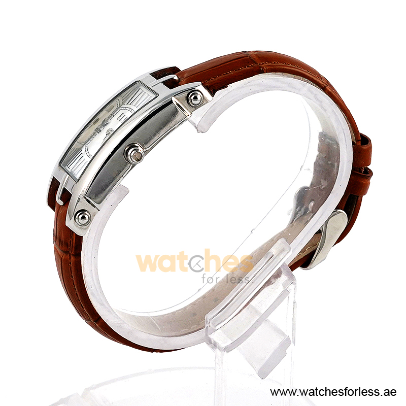 Elle Women’s Quartz Brown Leather Strap Mother Of Pearl Dial 23mm Watch EL20051S01N/1 (Shelf Leftover) - Image 2