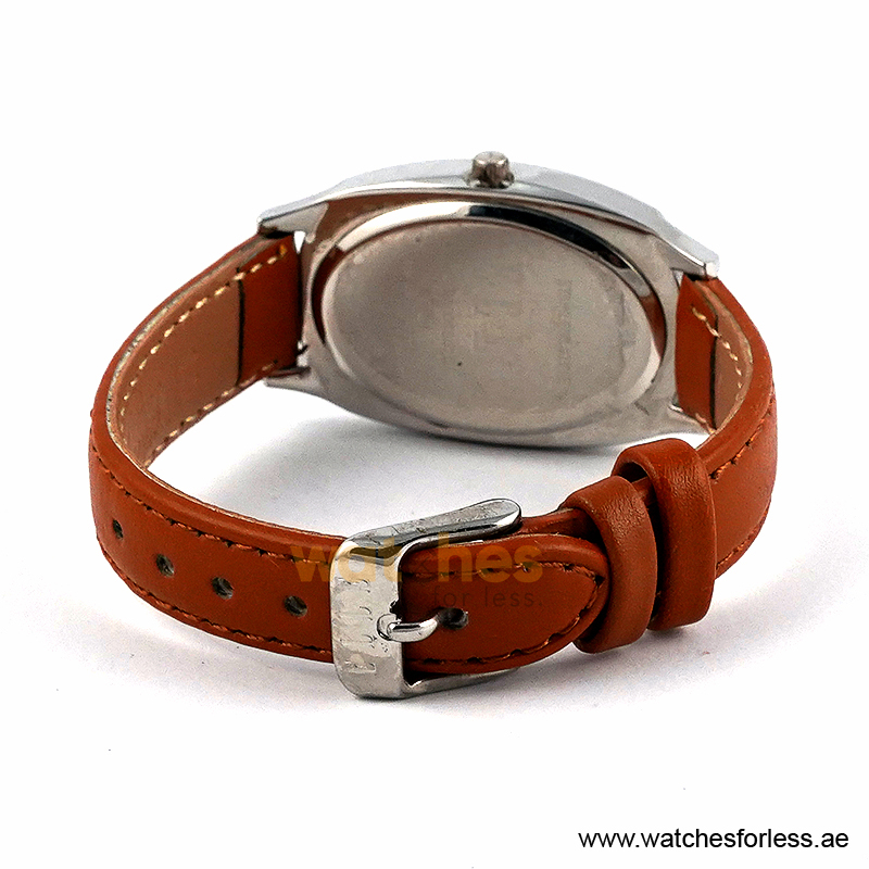 Elle Women’s Quartz Camel Brown Leather Strap Champagne Dial 28mm Watch EL20005S02C/2 (Shelf Leftover) - Image 3
