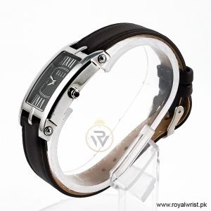 Alternative view of Elle Women’s Quartz Brown Leather Strap Black Mother Of Pearl Dial 23mm Watch EL20051S02N (Shelf Leftover)