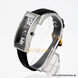Alternative view of Elle Women’s Quartz Black Leather Strap Black Dial 19mm Watch EL20116SO3C (Shelf Leftover)