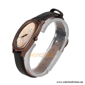 Alternative view of Elle Women’s Quartz Dark Brown Leather Strap Rose Gold Dial 28mm Watch EL20005S05C/2 (Shelf Leftover)