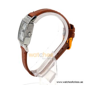 Alternative view of Elle Women’s Quartz Camel Brown Leather Strap Grey Dial 29mm Watch EL20039P03N/2 (Shelf Leftover)