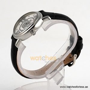 Alternative view of Juicy Couture Women’s Quartz Black Leather Strap White Dial 37mm Watch 1900760 (Shelf Leftover)