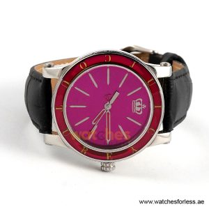 Juicy Couture Women’s Quartz Black Leather Strap Pink Dial 38mm Watch JC1900839 (Shelf Leftover) - Image 4