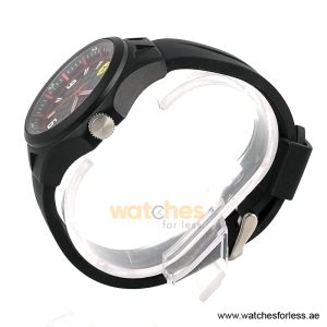 Alternative view of Ferrari Men’s Quartz Black Silicone Strap Black 44mm Watch 830278/2 (Shelf Leftover)