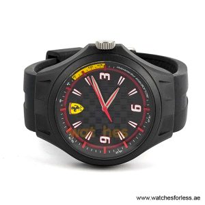 Ferrari Men’s Quartz Black Silicone Strap Black 44mm Watch 830278/2 (Shelf Leftover) - Image 4