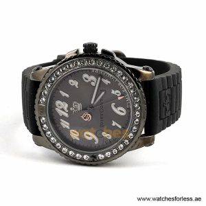 Juicy Couture Women’s Quartz Black Silicone Strap Black Dial 39mm Watch JC733340330 (Shelf Leftover) - Image 3