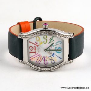 Juicy Couture Women’s Quartz Green Leather Strap Mother Of Pearl Dial 36mm Watch 1901086 (Shelf Leftover) - Image 4