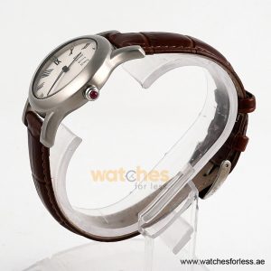 Alternative view of Elle Women’s Quartz Brown Leather Strap White Dial 38mm Watch EL20030S03N/4 (Shelf Leftover)