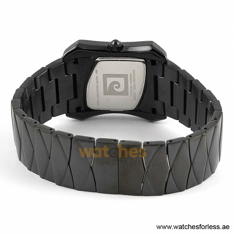 Pierre Cardin Women’s Swiss Made Black Stainless Steel Black Dial 34mm Watch PC102132 (Shelf Leftover) - Image 3