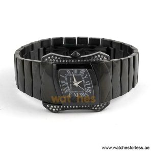 Pierre Cardin Women’s Swiss Made Black Stainless Steel Black Dial 34mm Watch PC102132 (Shelf Leftover) - Image 4