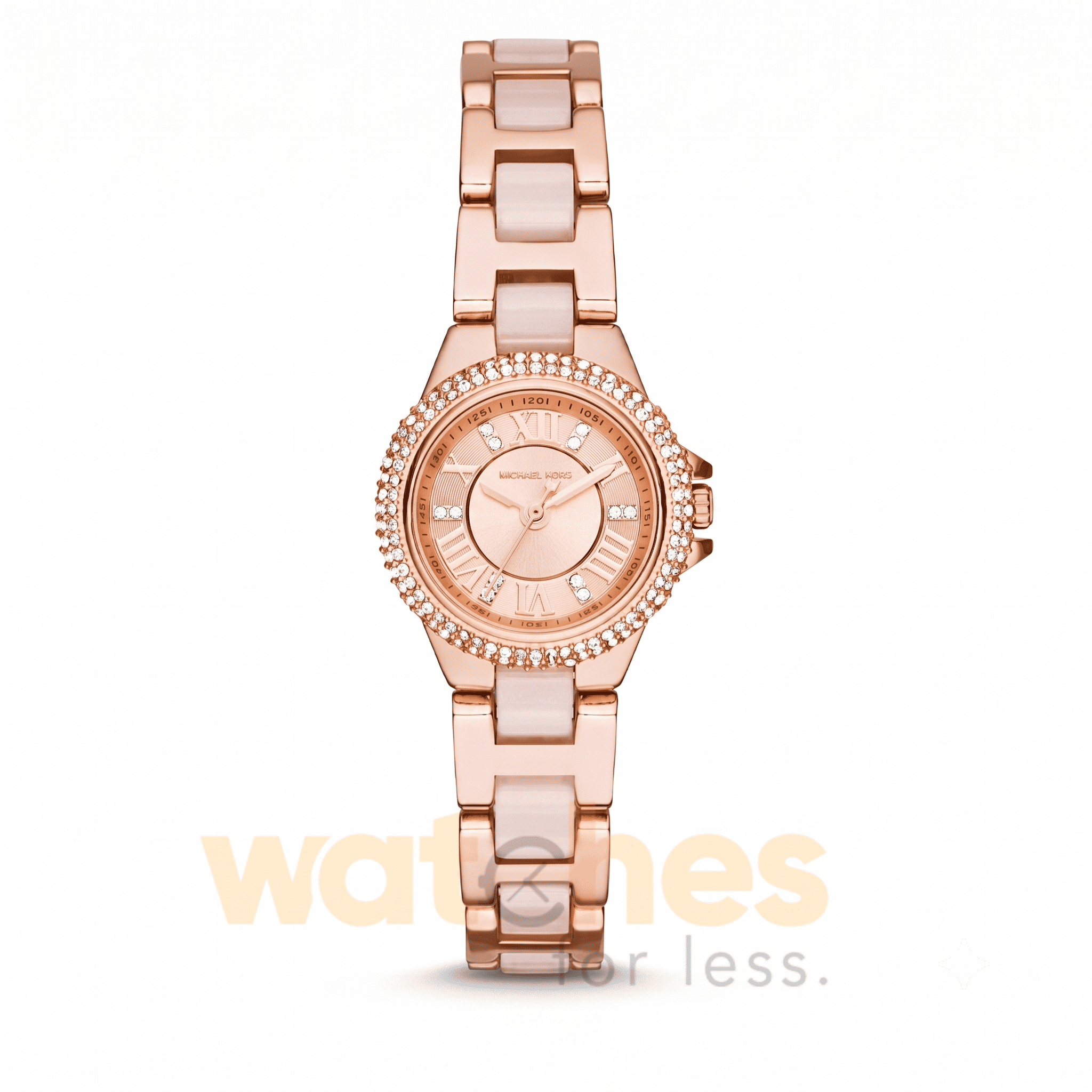 Michael Kors Women’s Quartz Rose Gold Stainless Steel Rose Gold Dial 26mm Watch MK4292 (Shelf Leftover)