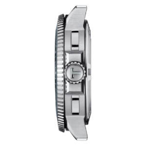 Alternative view of TISSOT Men’s Swiss Made Powermatic Silver Stainless Steel Grey Dial 43mm Watch T120.407.11.081.01