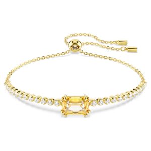 Swarovski Matrix Tennis Women’s Bracelet Gold-Tone Plated 5730699