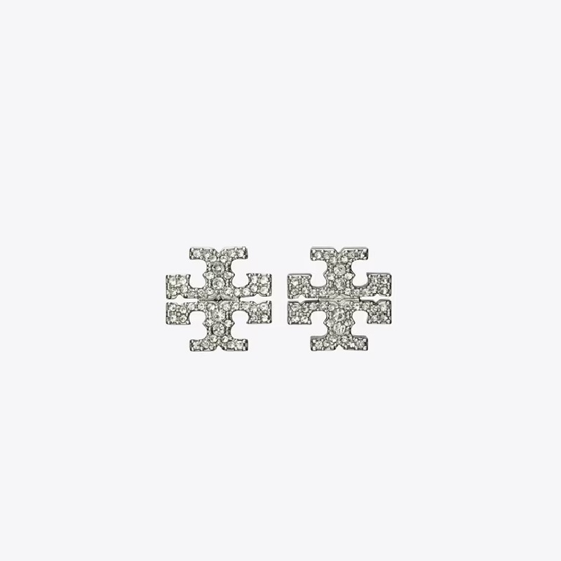 Tory Burch Women’s Icon Pave Stud Earrings 158535