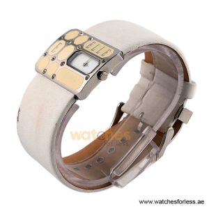 Alternative view of Elle Women’s Quartz White Leather Strap White Dial 39mm Watch EL20073S03C/2 (Shelf Leftover)